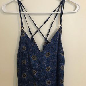 Blue romper